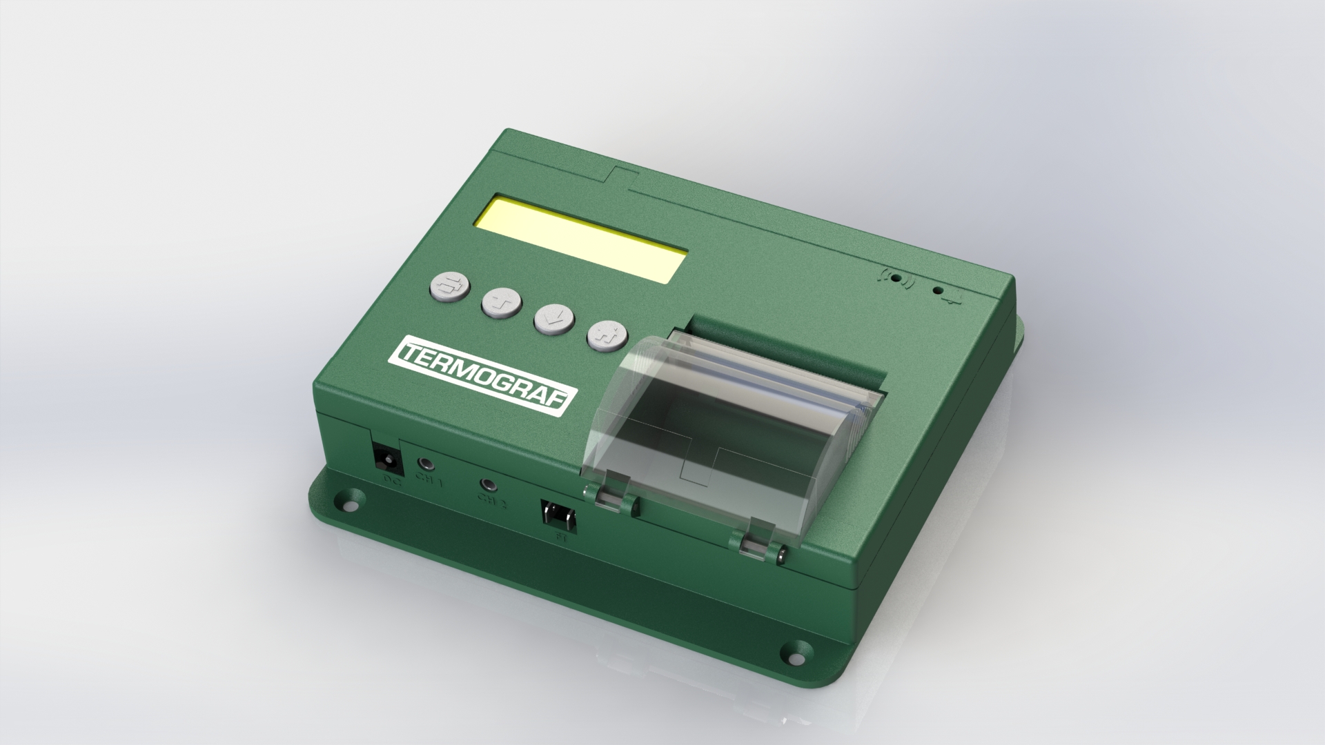 TERMOGRAF™ TG5 temperature recorder with thermal printer
